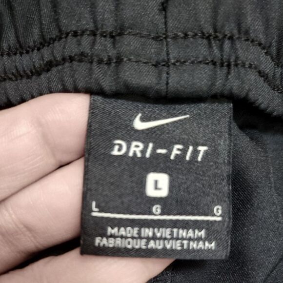 Nike Travis Scott Reflective Swoosh Color Block Track Pants Black Gray Size L - Picture 6 of 7